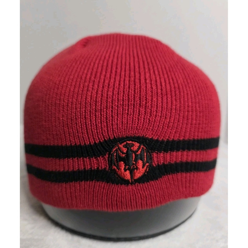 2011‎ Red and Black Embroidered Bacardi Together Beanie